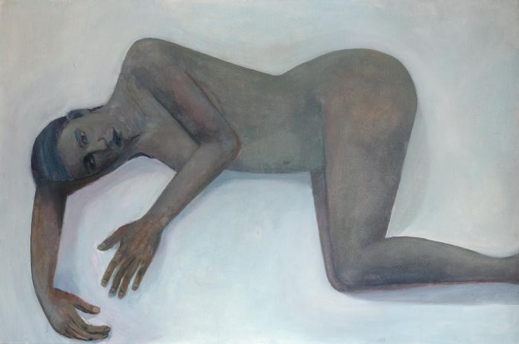 Ich 1995 Oel/Leinwand 65×100 cm (c) Andrea Muheim